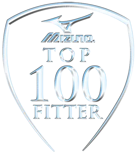 Mizuno TOP 100 Fitter badge